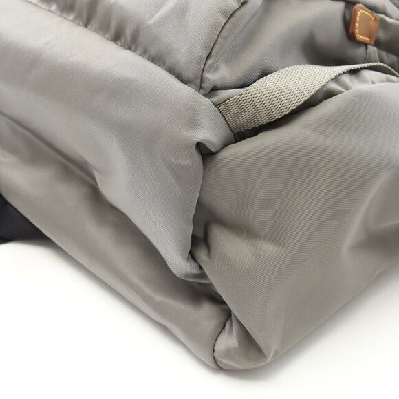 Prada TESSUTO MONTAGN backpack Saffiano leather Black brown - Picture 6 of 9